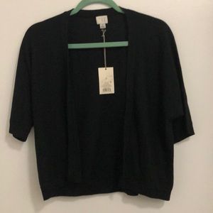 Short sleeve cardigan
